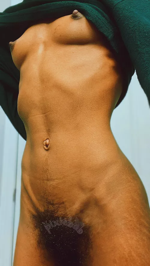 I’m fuzzy, fit n petite! Wanna fill me up?