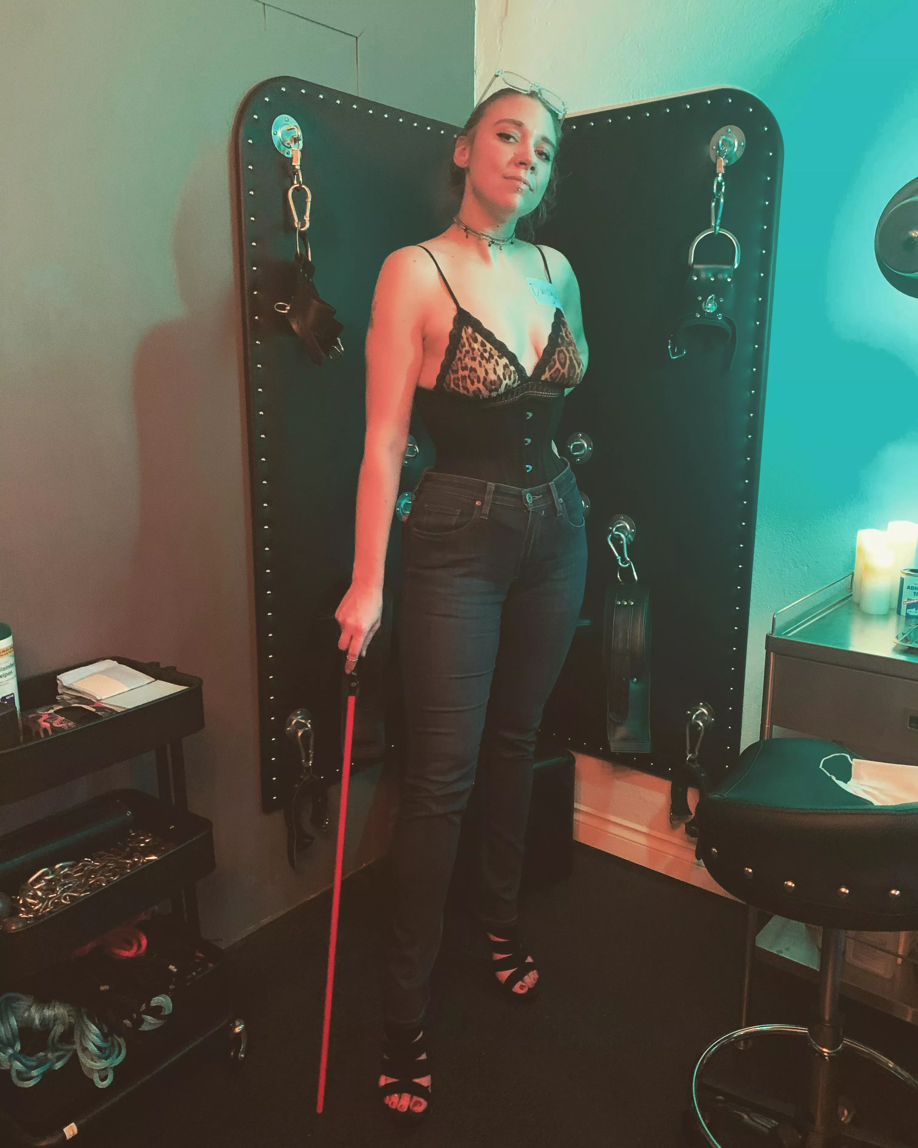 I’m going to strap you down and torture you