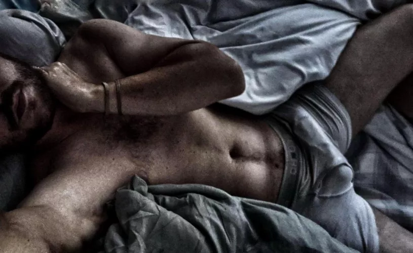 I'm not serving breakfast in bed this morning. I AM breakfast in bed.