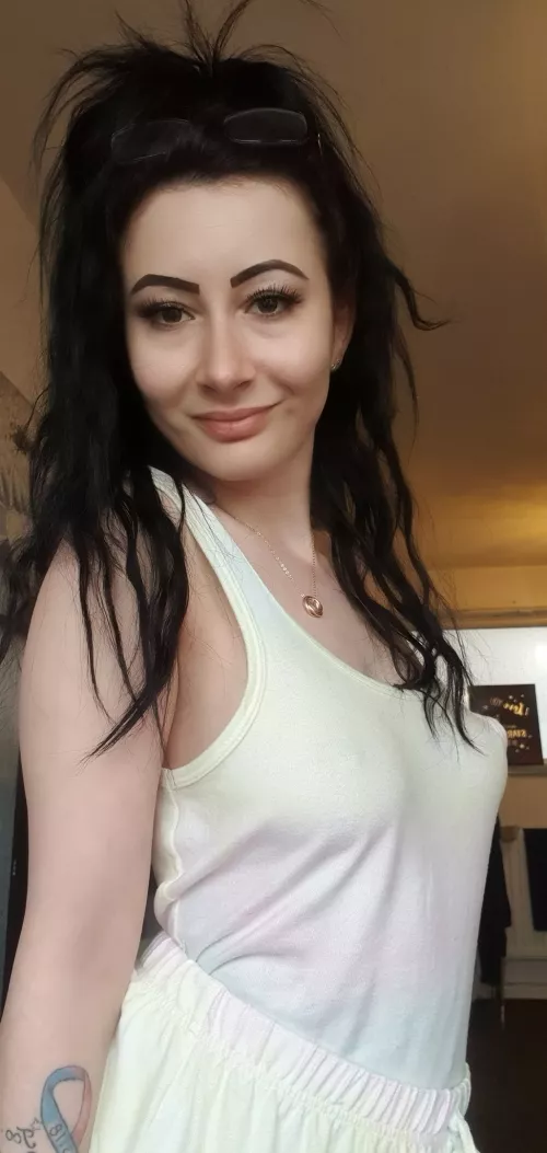 I'm pretty much braless all the time.