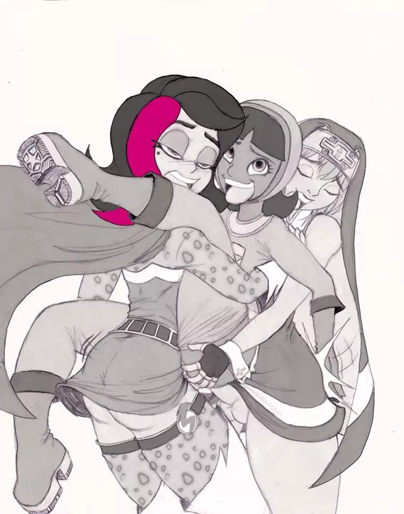 Imagine being in the middle 🤤