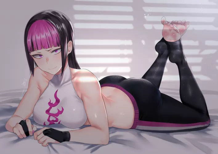 In Bed With Juri (Eye) [Street Fighter]