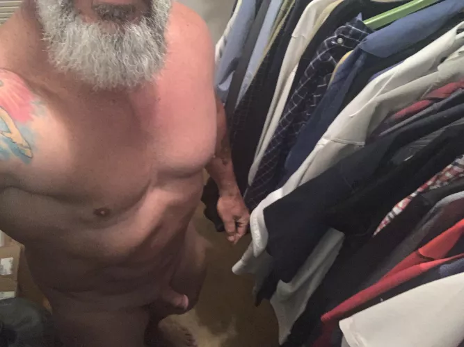 In the closet. 🤣😂