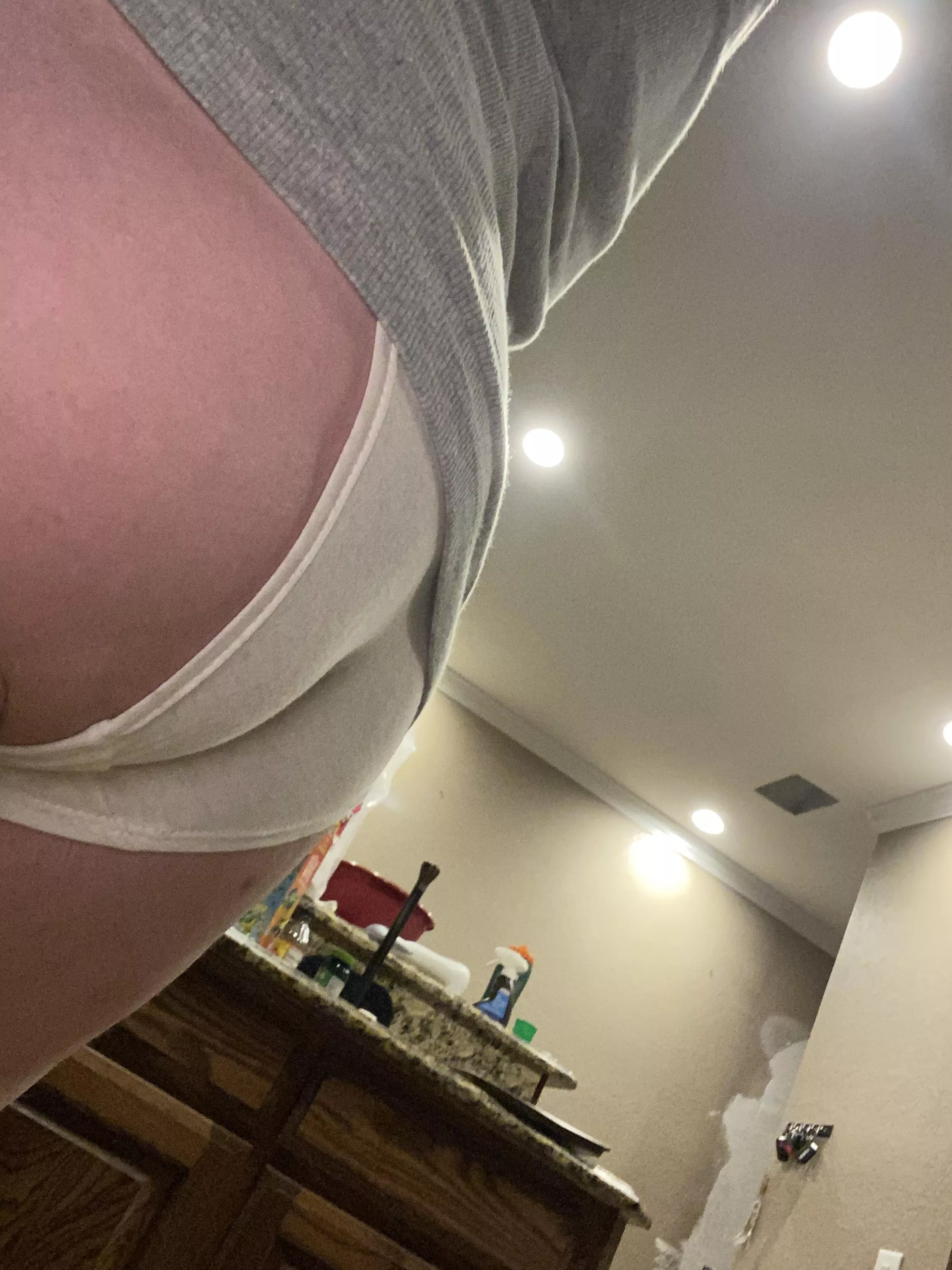 In the kitchen honey! In the kitchen honey!