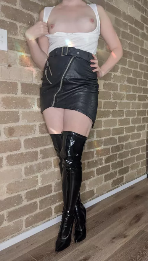 Is my husband a good boss to you? I hope he is, or he'll be answering to me. I want you answer to me too.