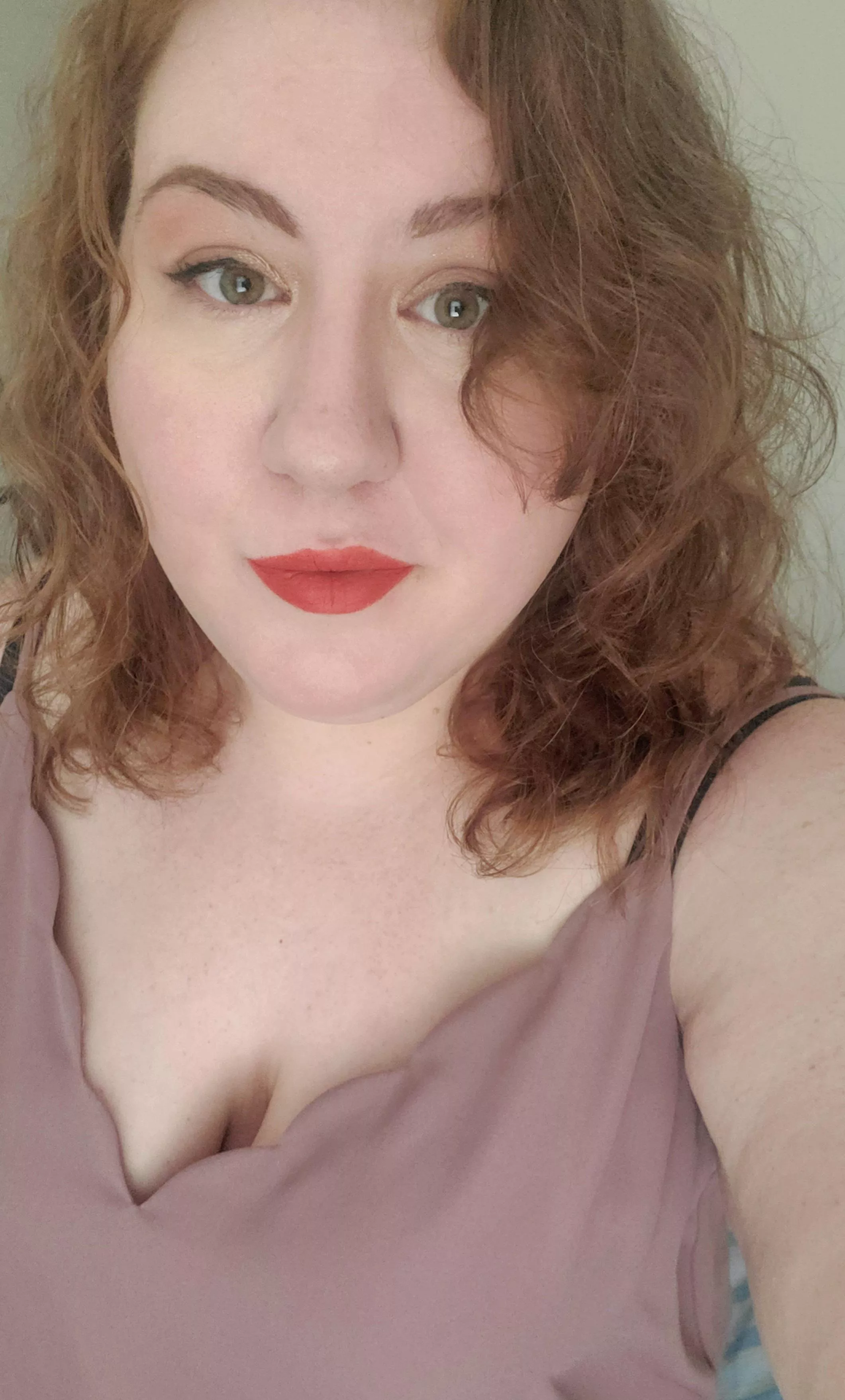 Is my lipstick too orangish for a ginger, maybe I should lose it