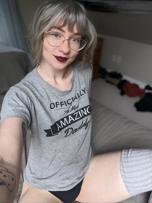 it's O[F]ficial! I'm your daddy now!