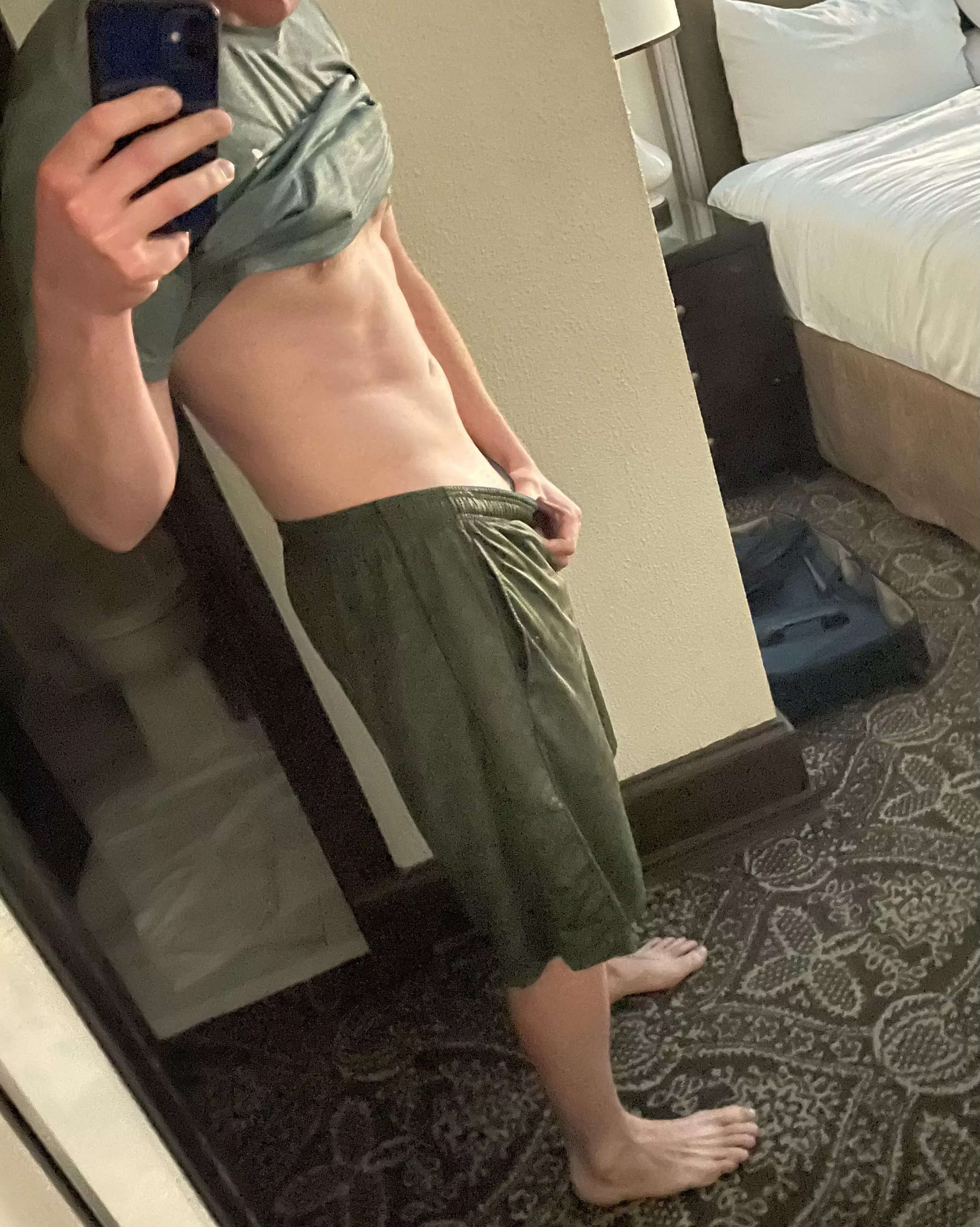 I’ve been told I have a nice belly button. 😂 Agree? [32] [Military]
