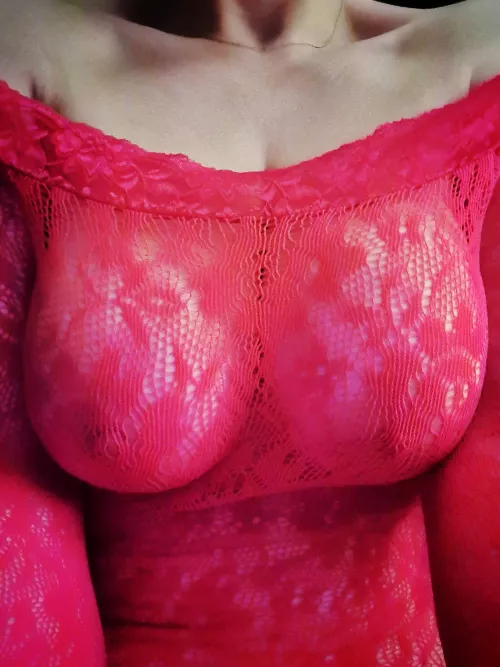 I've been told I look good in red, what do you think?