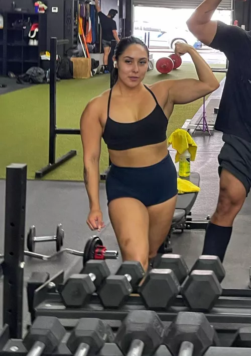 I’ve been working on my upper body