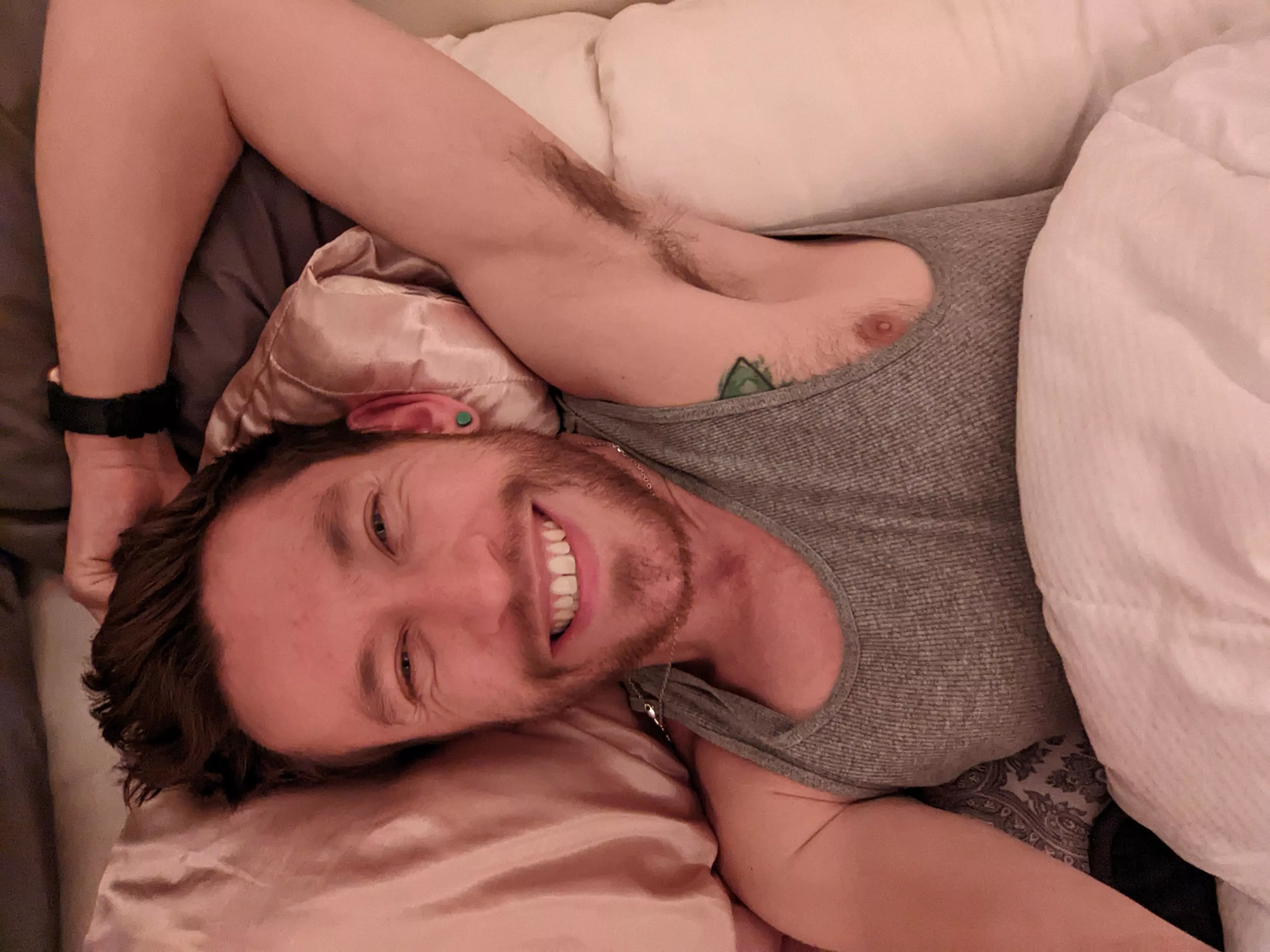 I've just been in a cuddly mood tbh.