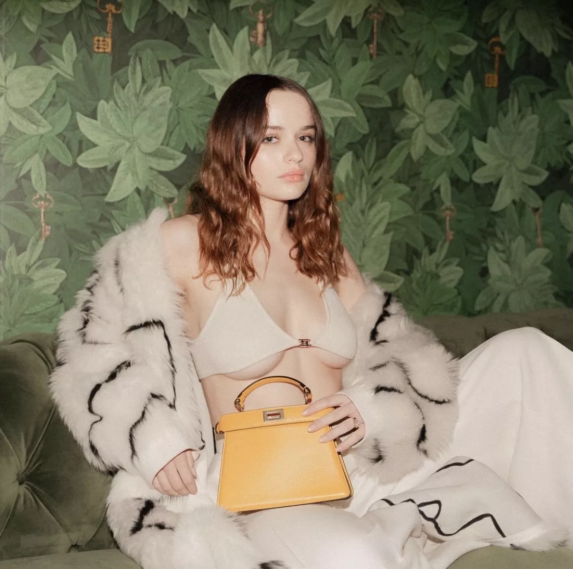 Joey King's underboobs