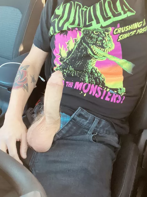 Just me and my big hard ass dick hanging out 😎😎