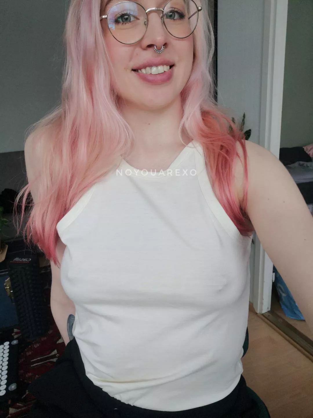 Just wanted to say hi on this beautiful morning [F]