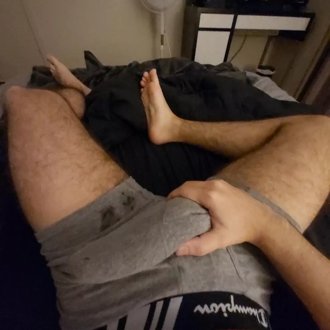 leaking precum is my speciality 🤤