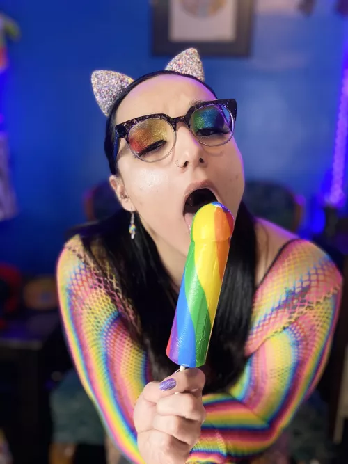 Let me lick you like this lollipop 😉