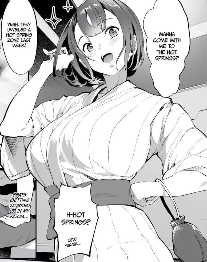 LF mono source : Short hair, bangs, Yukata, big boobs, “wanna come with me to the hotspring?”, “yeah, they unveiled a hot springzone last week!”, “h-hots spring? Yukata cute”, “beat getting worked up in my room”. LF mono source : Short hair, bangs, Yukata, big boobs, “wanna come with me to the hotspring?”, “yeah, they unveiled a hot springzone last week!”, “h-hots spring? Yukata cute”, “beat getting worked up in my room”.