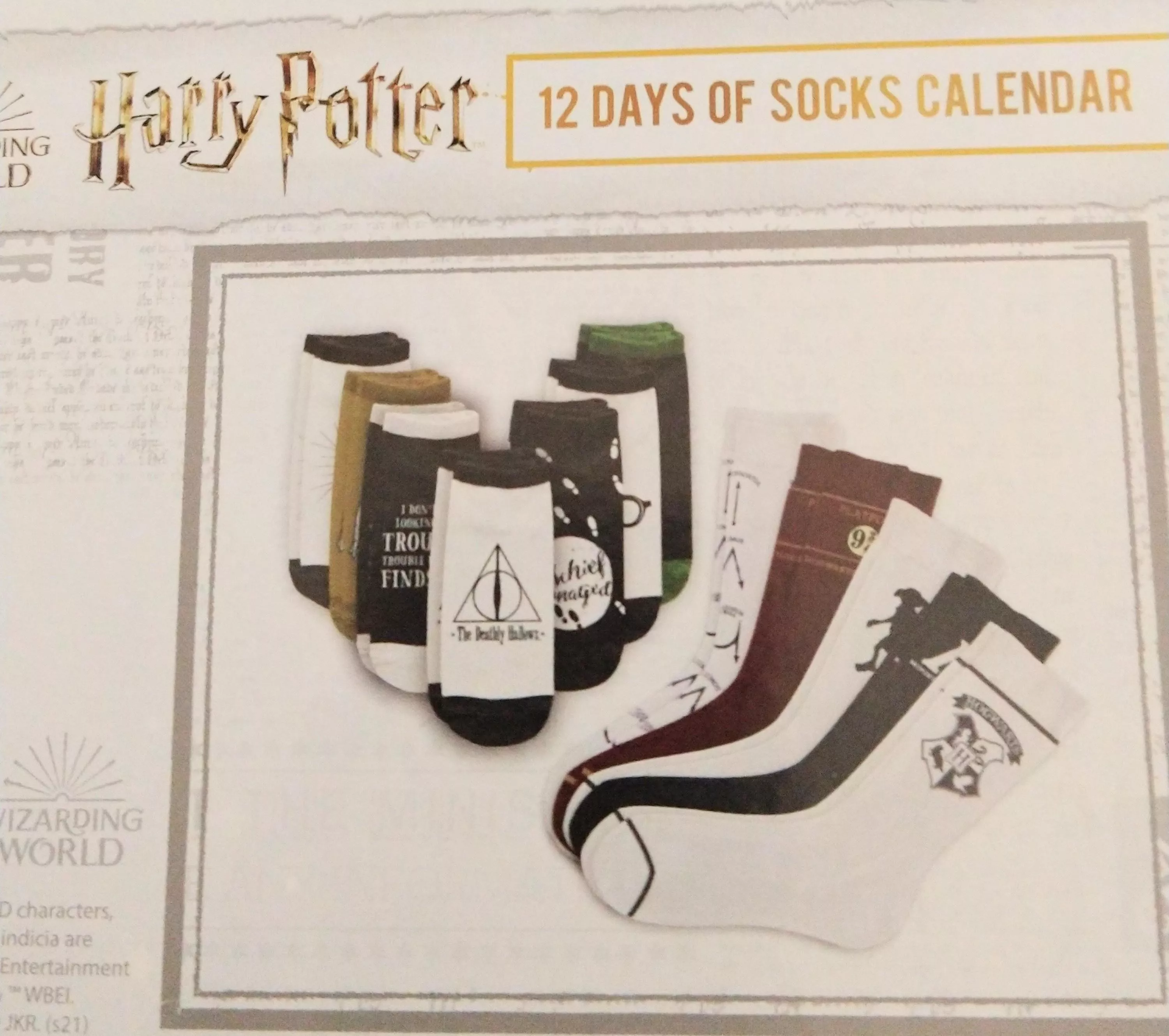 Love HP socks..picking a random day on calendar to get them all dirty and funky..