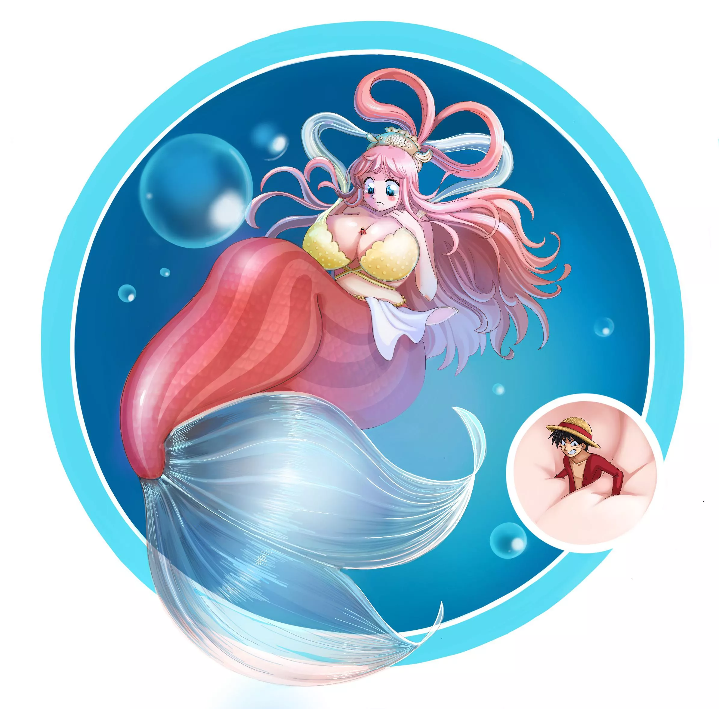 Luffy’s in a tight spot