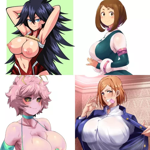 [M4F] Can someone do a rp with me as one of these girls, DM me!(You will be the female!) add my discord!: Enji#9935 | Bring scenarios and females preferred!