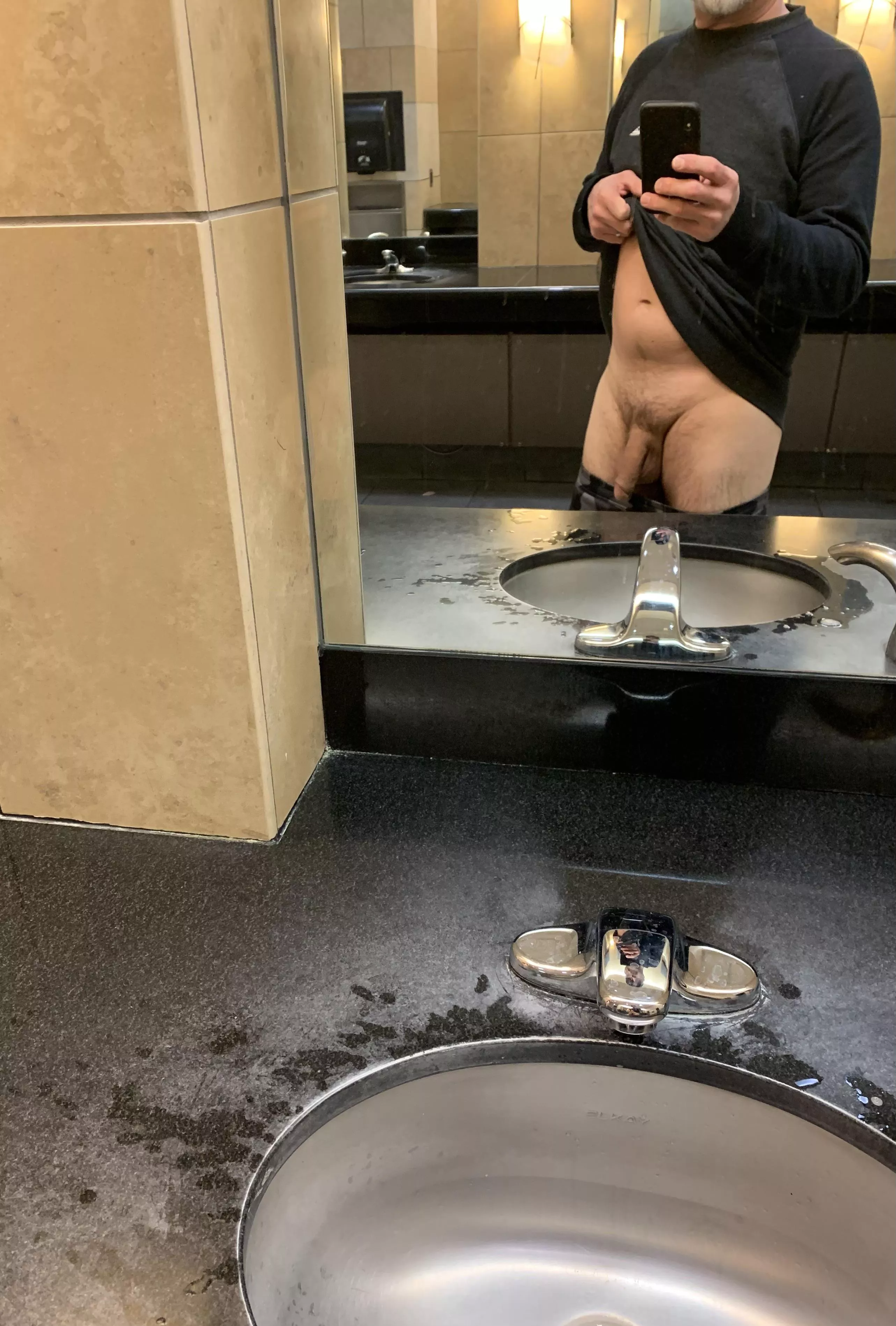 Mall bathroom