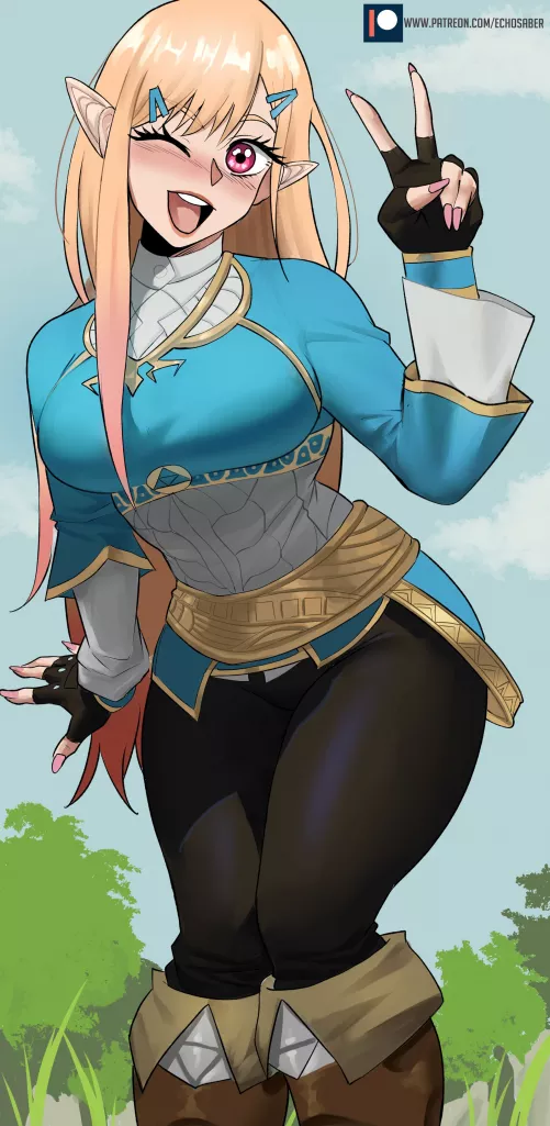 Marin Kitagawa's Zelda cosplay (Echo Saber)