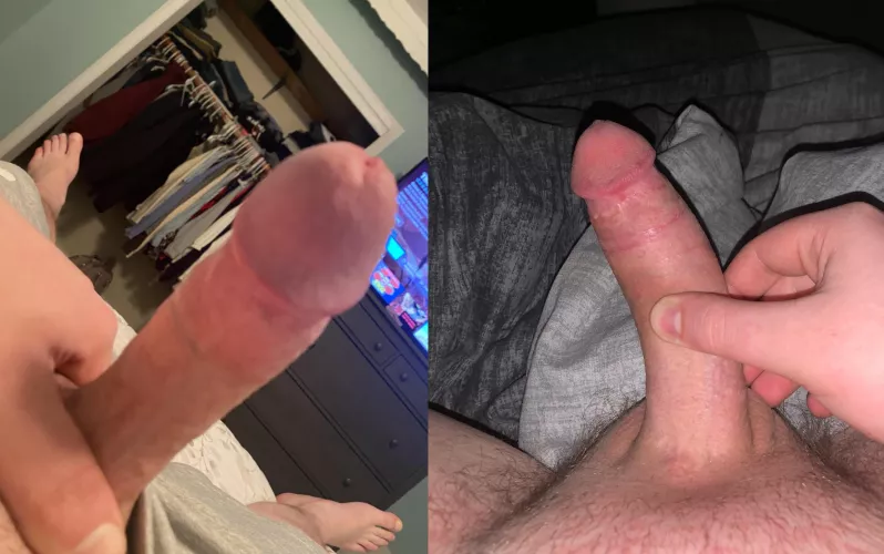 (Matthy_ on the right me on the left) who is bigger?