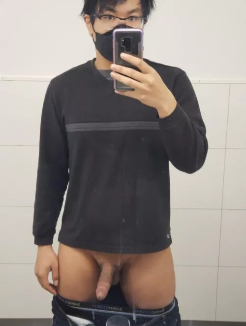 Me taking a selfie in the dressing room