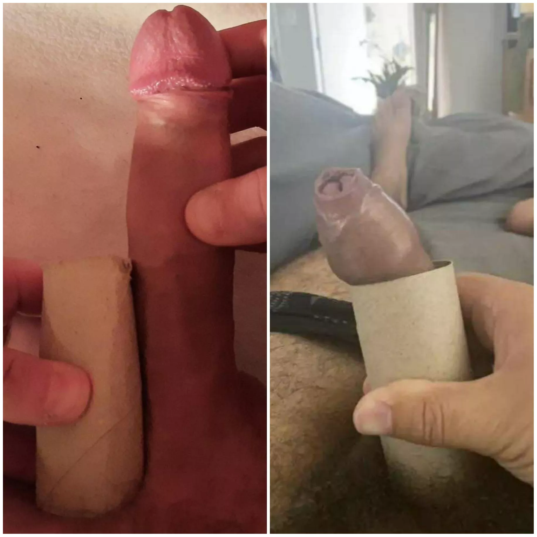 Me vs. @lkn3 compared 😁 I win this comparison by far vs. his average dick