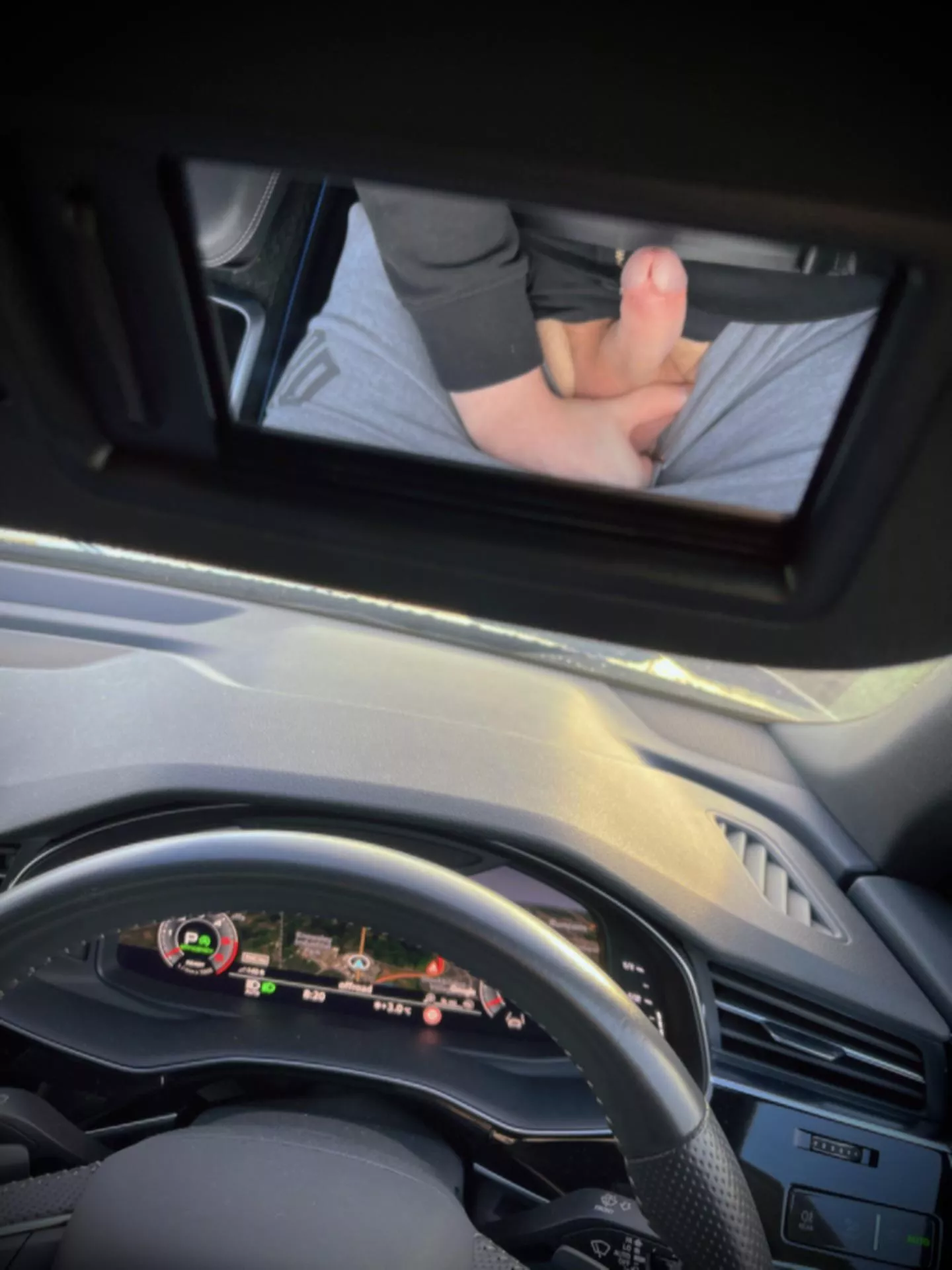 Mirror, signal, suck me in the layby.