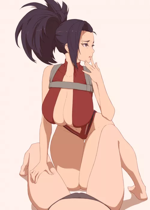 Momo is ready for some girl-on-girl action [kuroneko]