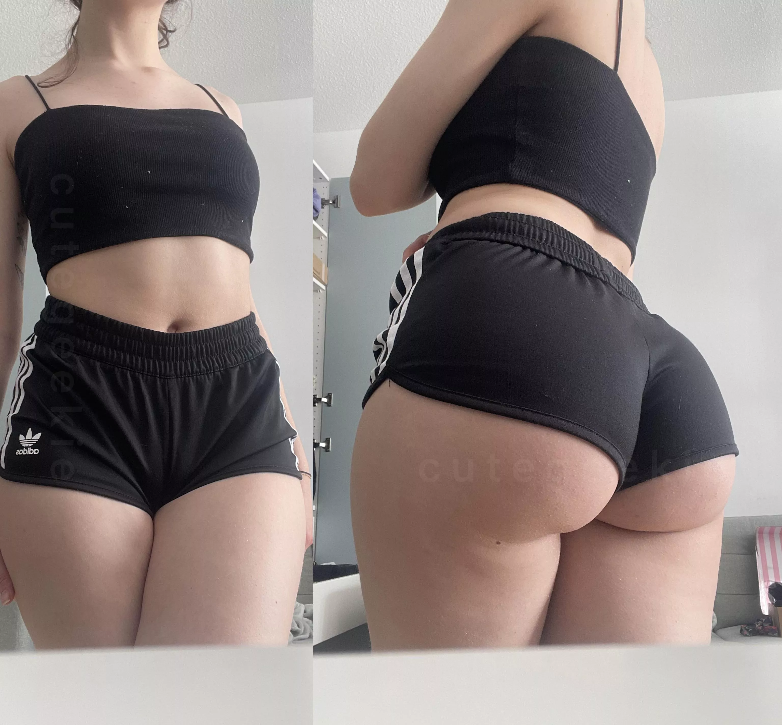 More booty than shorts