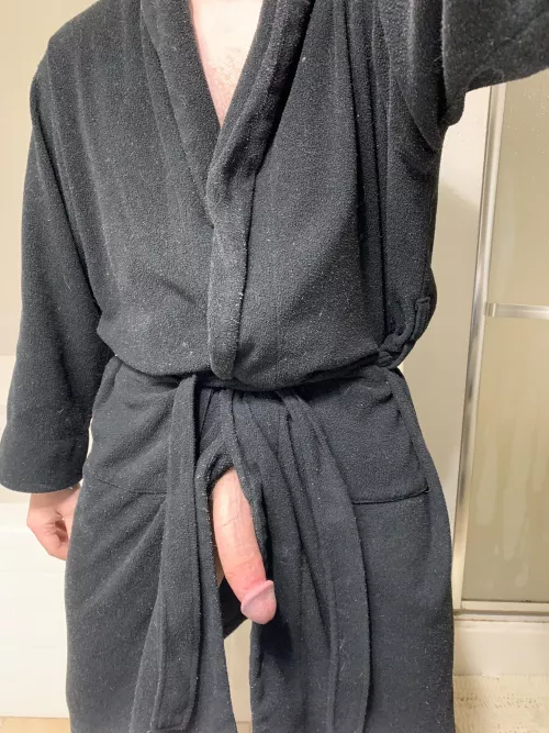 Mornings are for robes. [35]