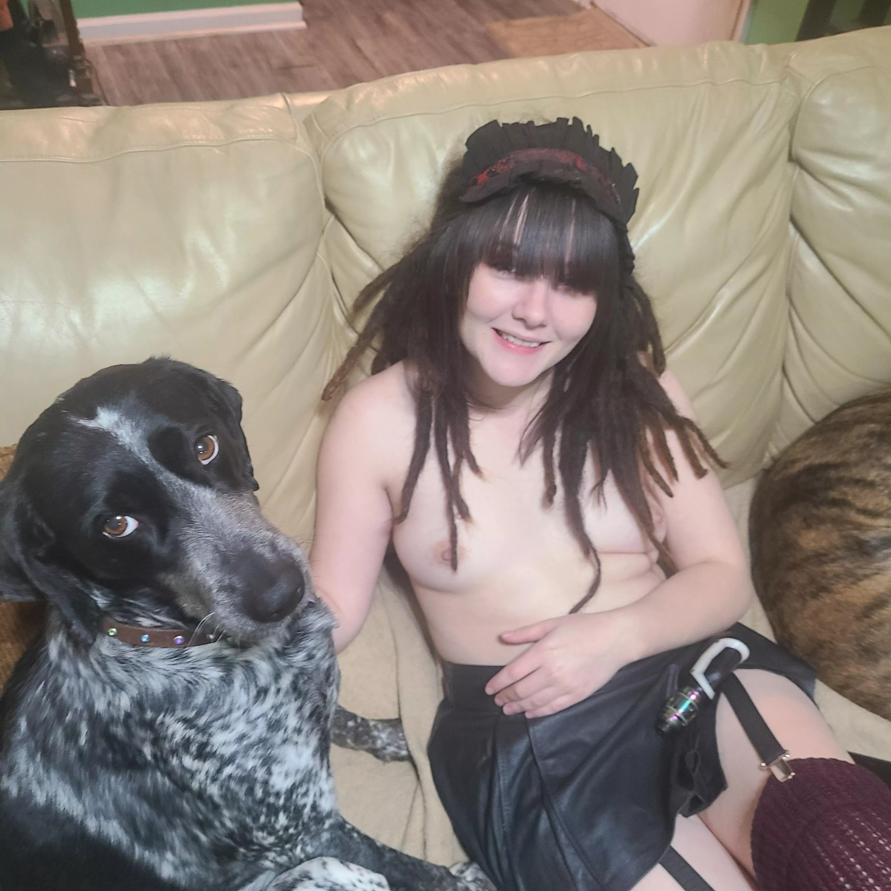 My dog does not approve lol🥰