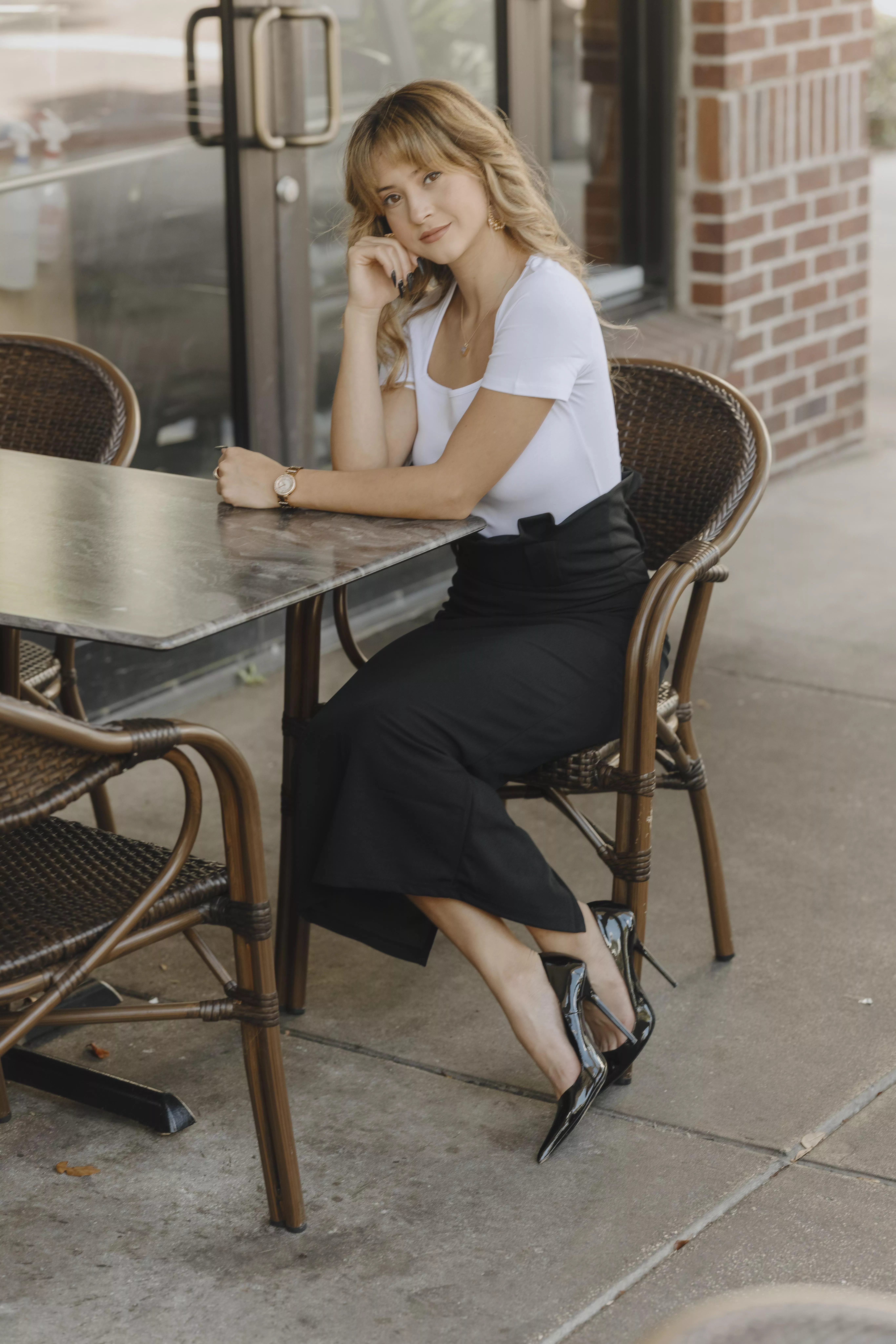My friends? I dress them in pencil skirts.