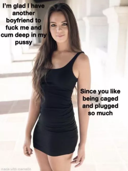 My gf sent this to me and when I told her how perfect it was and how true, she told me that’s because she is the one who made it!