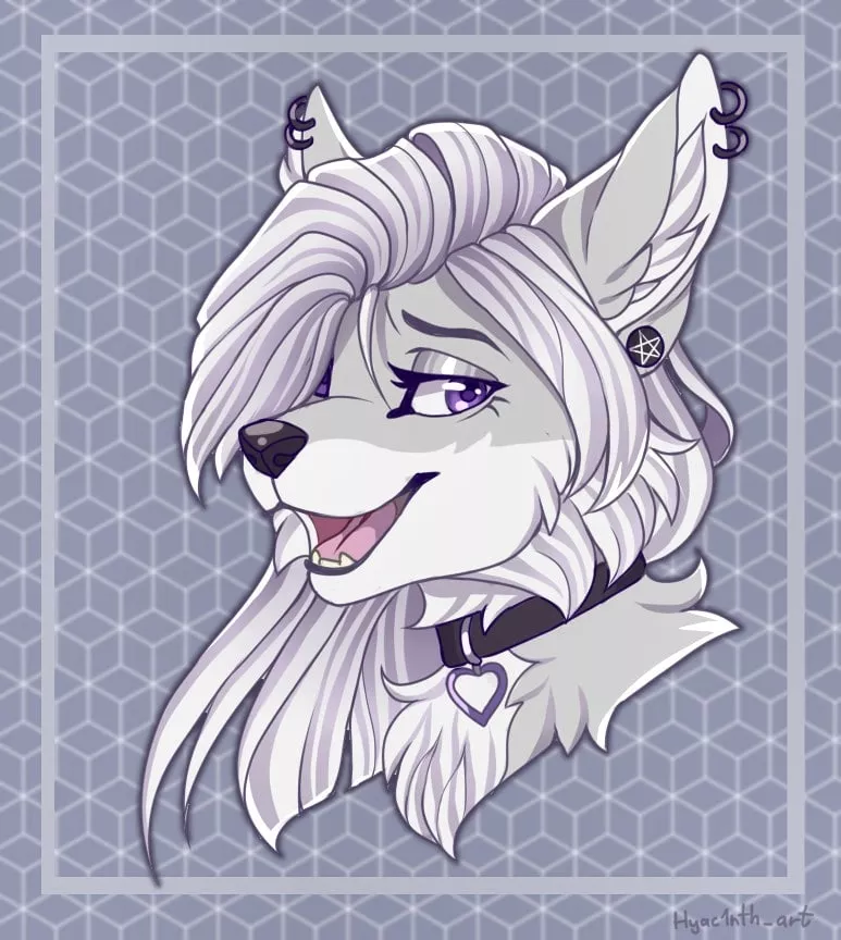 My latest headshot commission💜 (my insta @hyac1nth_art)