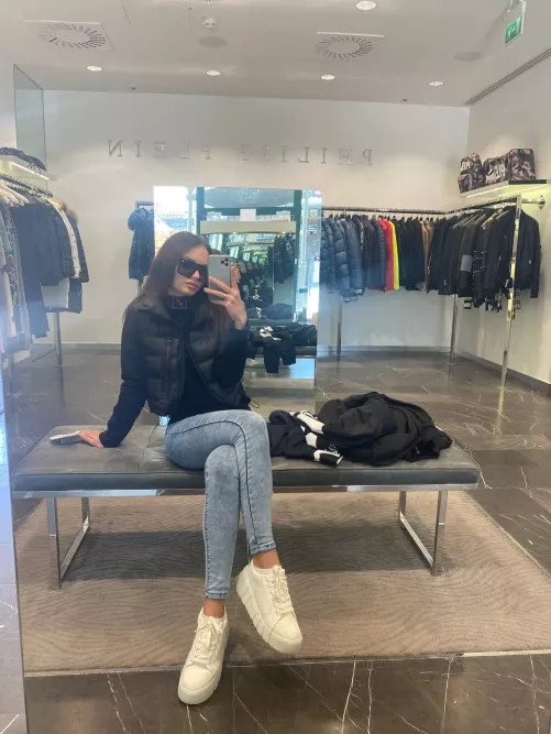 My legs in jeans