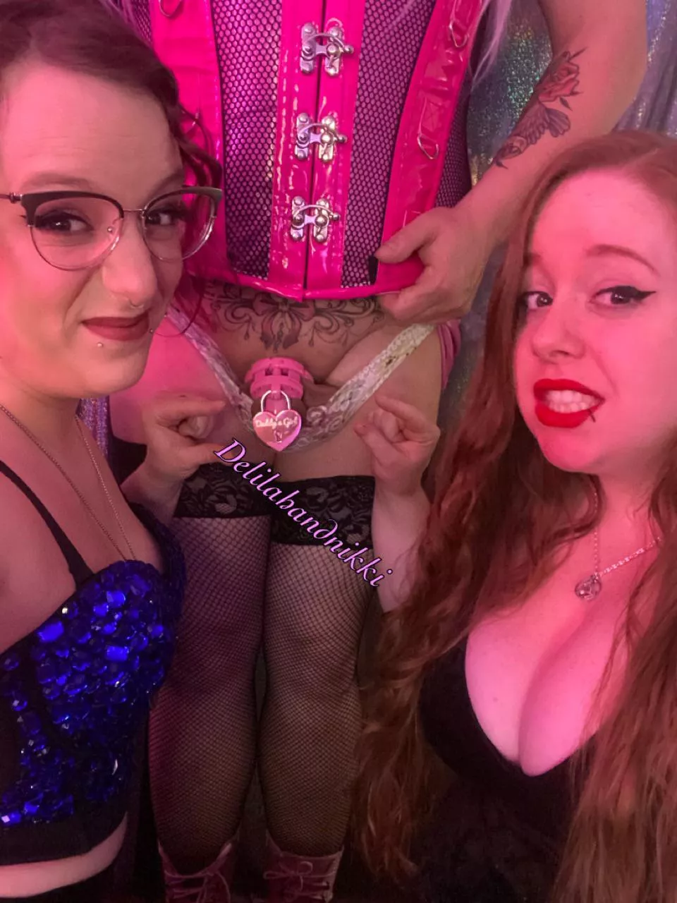 My owner and her friend showing the world exactly how they feel about my clitty 😞