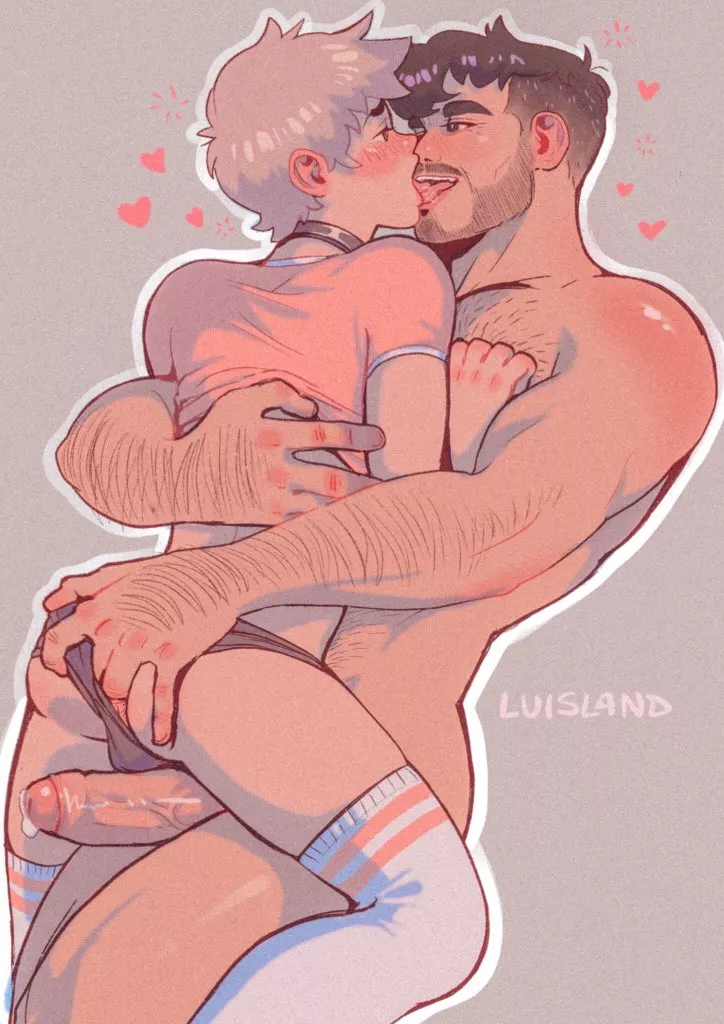My sisters boyfriend has been fucking me behind her back. I can't resist a stong muscular alpha male💕 Art is by luisl4and