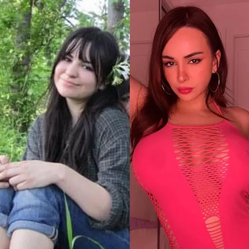 my trnasformation so far this monday m getting my lips done!! woo!!?