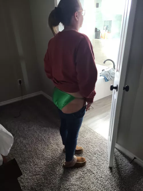 My wife's satin ass... Satin is all she wears.