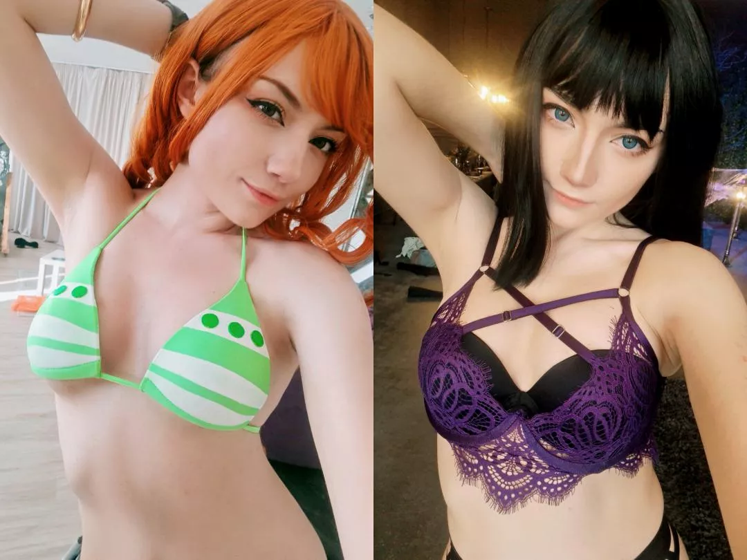 Nami or Robin? :3 (cosplay by me)