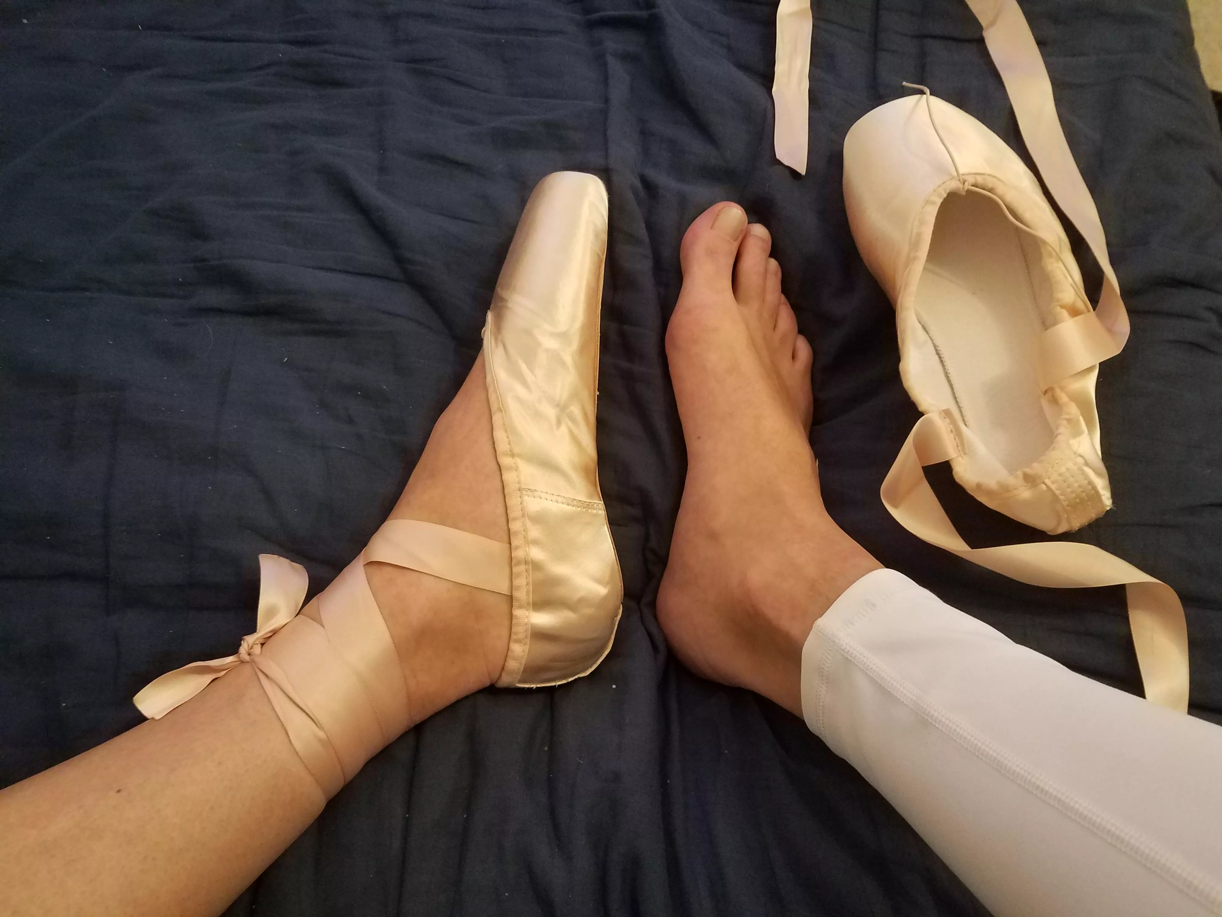 Need a massage after dancing for you.