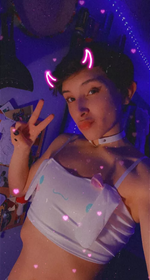 New bunny outfit 🥰👍