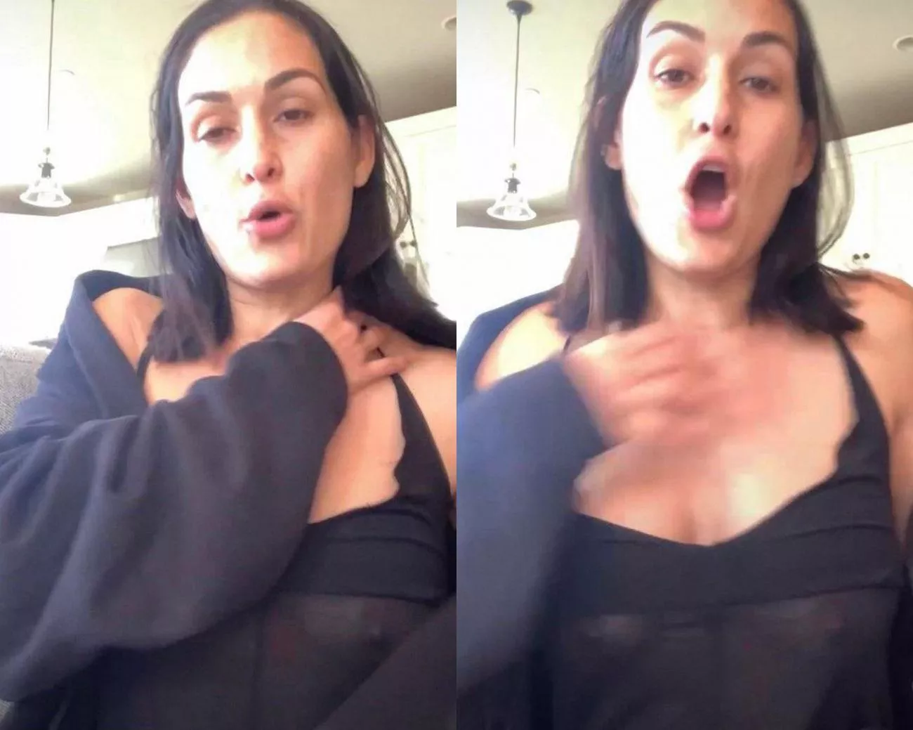 Nikki Bella see through🤤