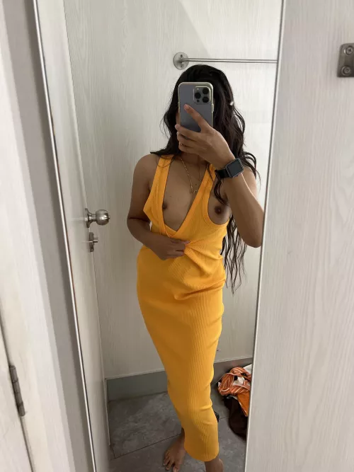 No bra! That’s my plan.