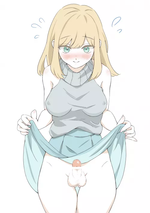 No Panties Skirt Lift (Konnya kuitou ) [Original]