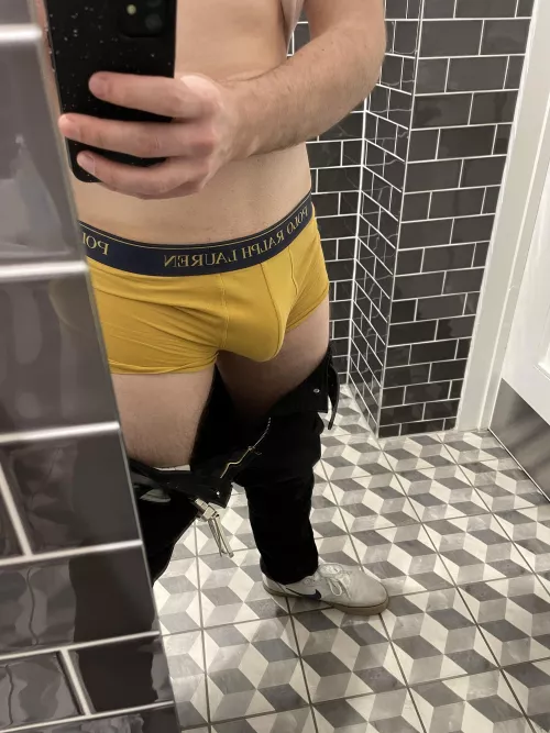 Noticed the guys in the gym staring this morning