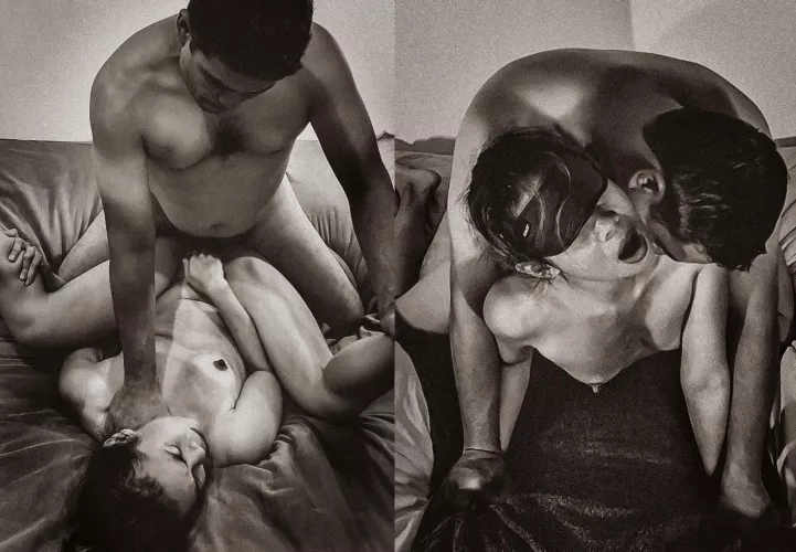 [OC] This is what it looks like when a free use hotwife is feeling artsy.